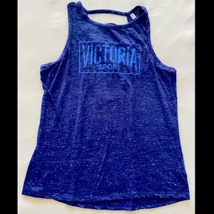 Victoria Secret Athletic Knit Racerback Tank SizeL